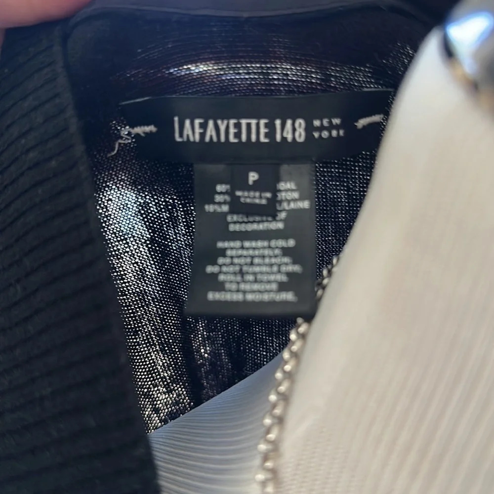 Lafayette 148 New York Cardigan, size P EUC - Picture 8 of 9
